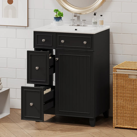 24-Inch Bathroom Vanity Cabinet