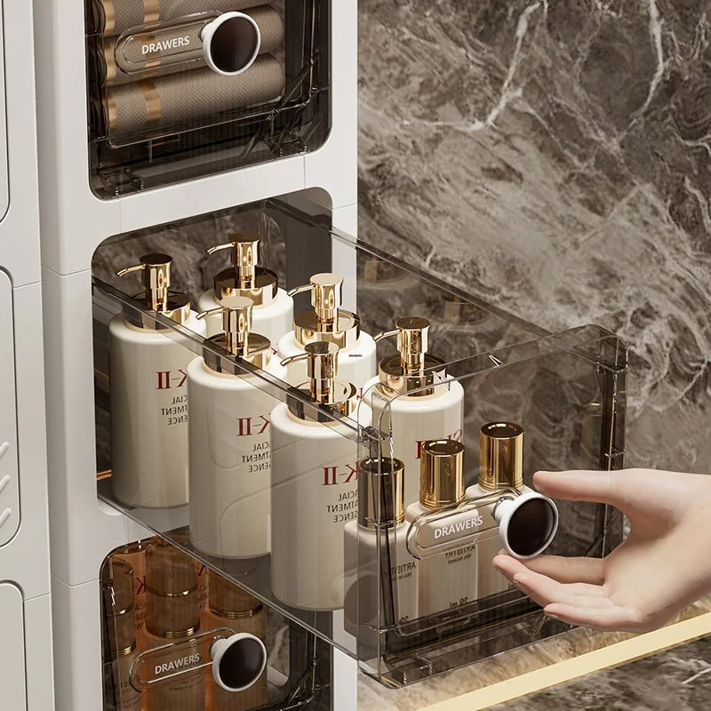 Multi-layer Storage Rack Bathroom