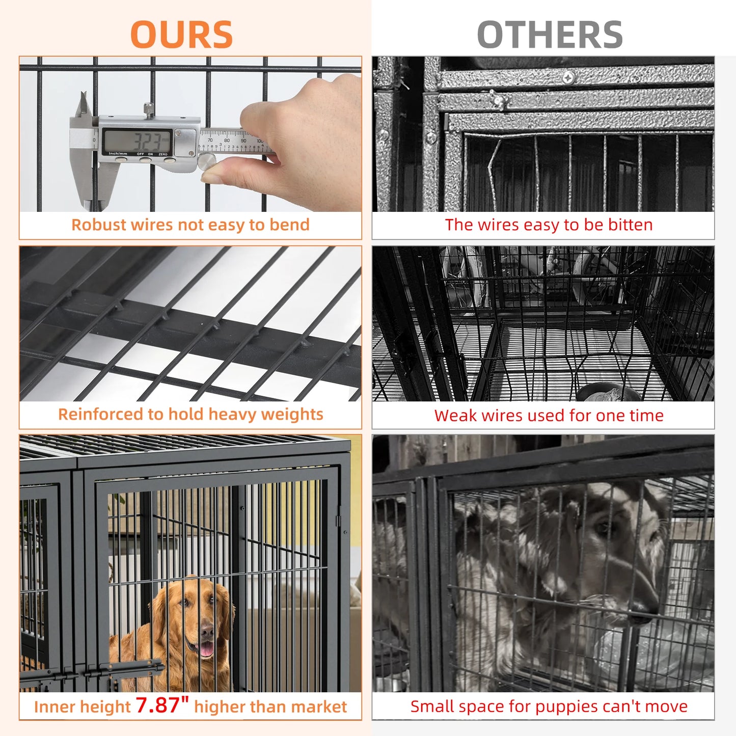 Jumbo Large Metal Pet Kennel