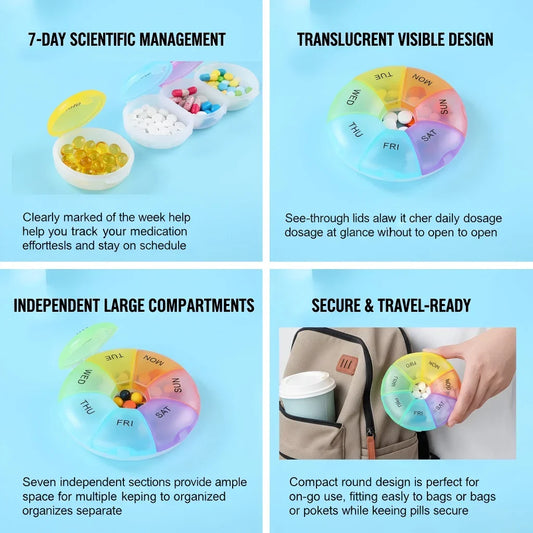 Round Pill Case