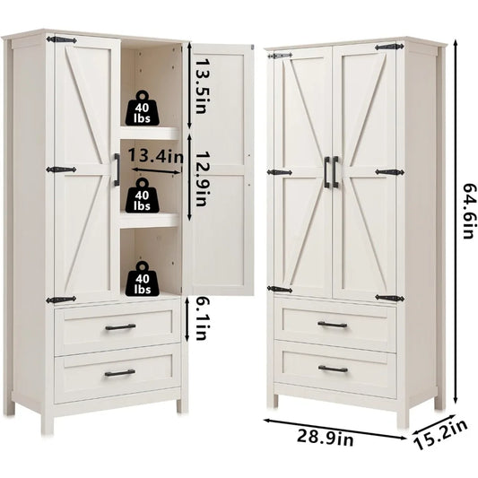 Kitchen Pantry Storage Cabinet