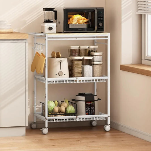 Microwave Kitchen Cart