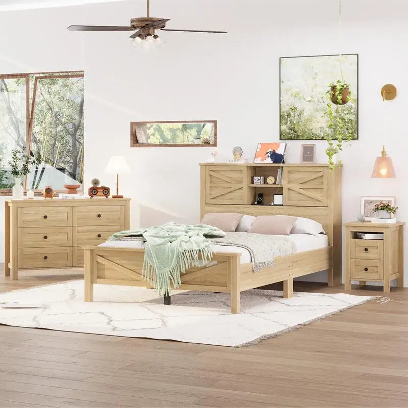 Bedroom organization and aesthetic elevation done in style