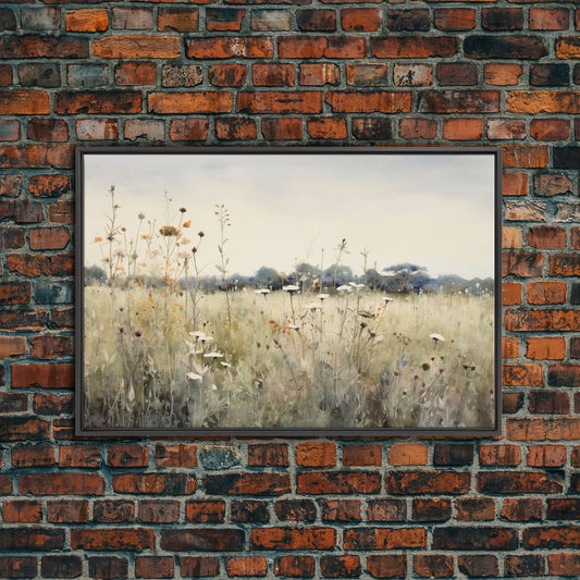 Rustic Country Wildflower Painting