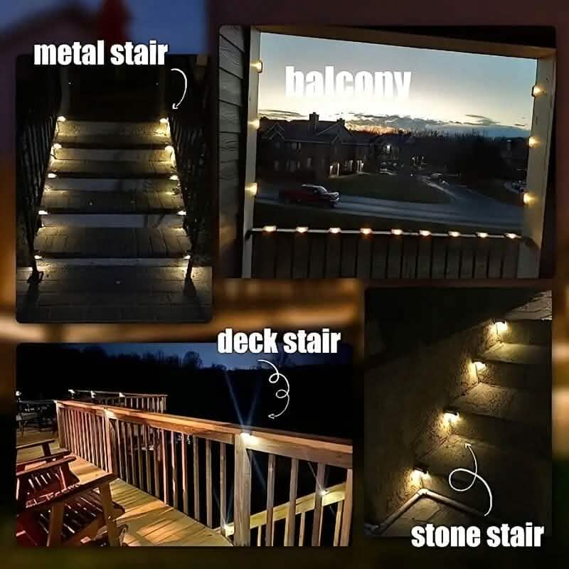 Solar Garden Deck Lights