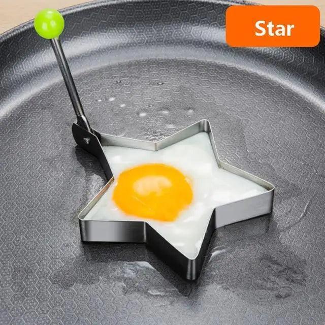 5Pcs Stainless Steel Fried Egg Mold