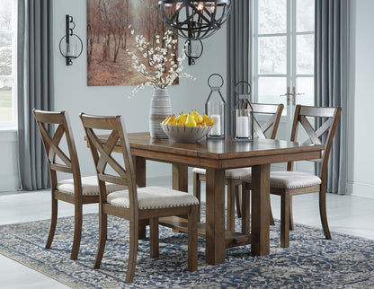 Moriville - Rectangular Dining Room Extension Table - Grayish Brown