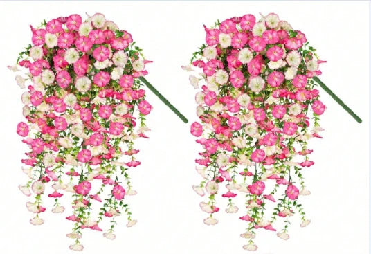 Artificial Morning Glory Hanging Flowers