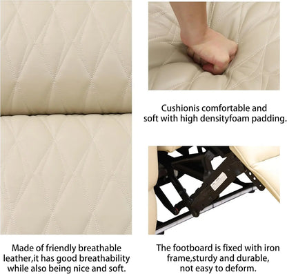 Leather Power Recliner Sofa Set