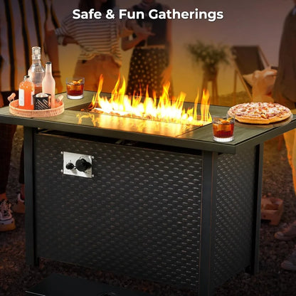 42" Fire Pit Table with Propane Gas