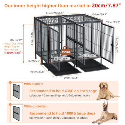 Jumbo Large Metal Pet Kennel