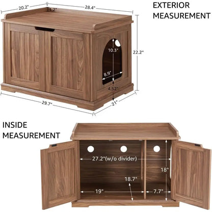 Cat Litter Box Enclosure