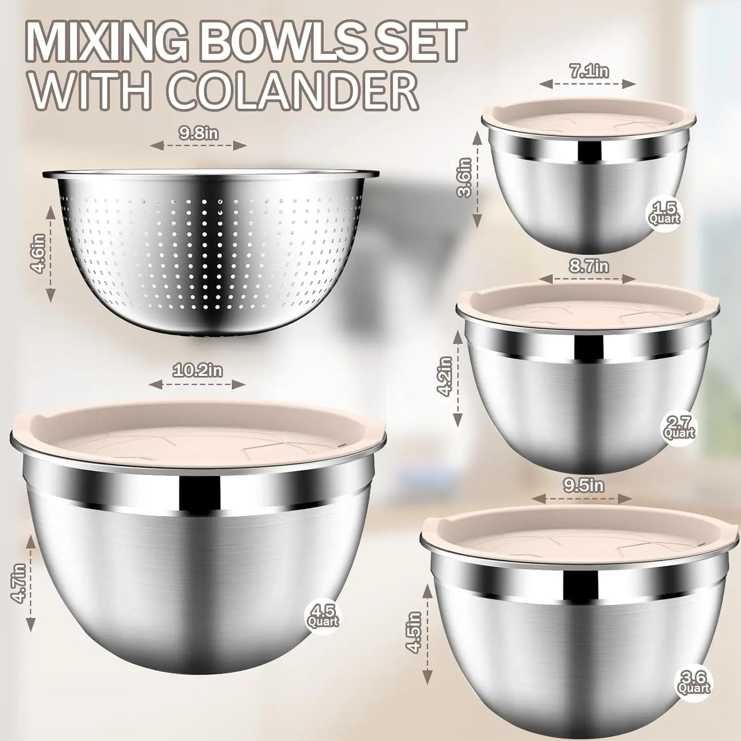 Stainless Steel Mixing Bowls