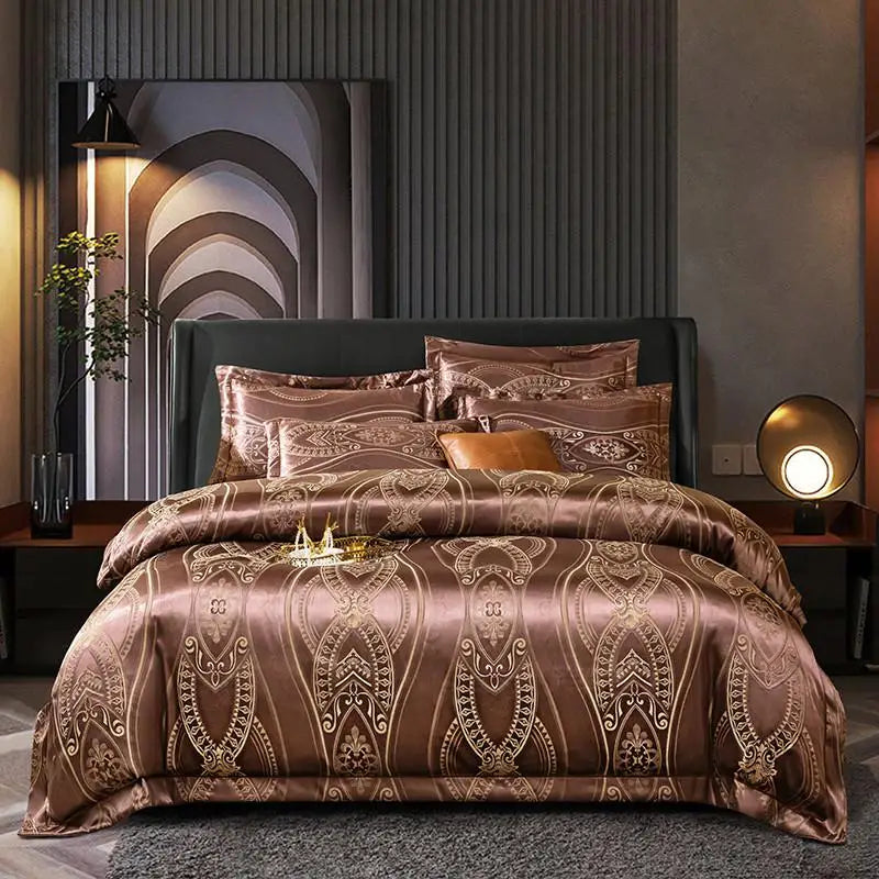 Satin Queen Bedding Set