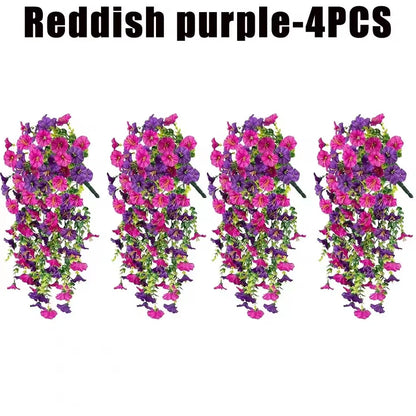 Artificial Morning Glory Hanging Flowers