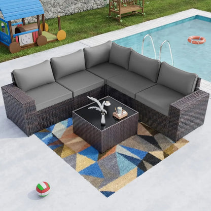 6PCS Outdoor Patio Furniture Set
