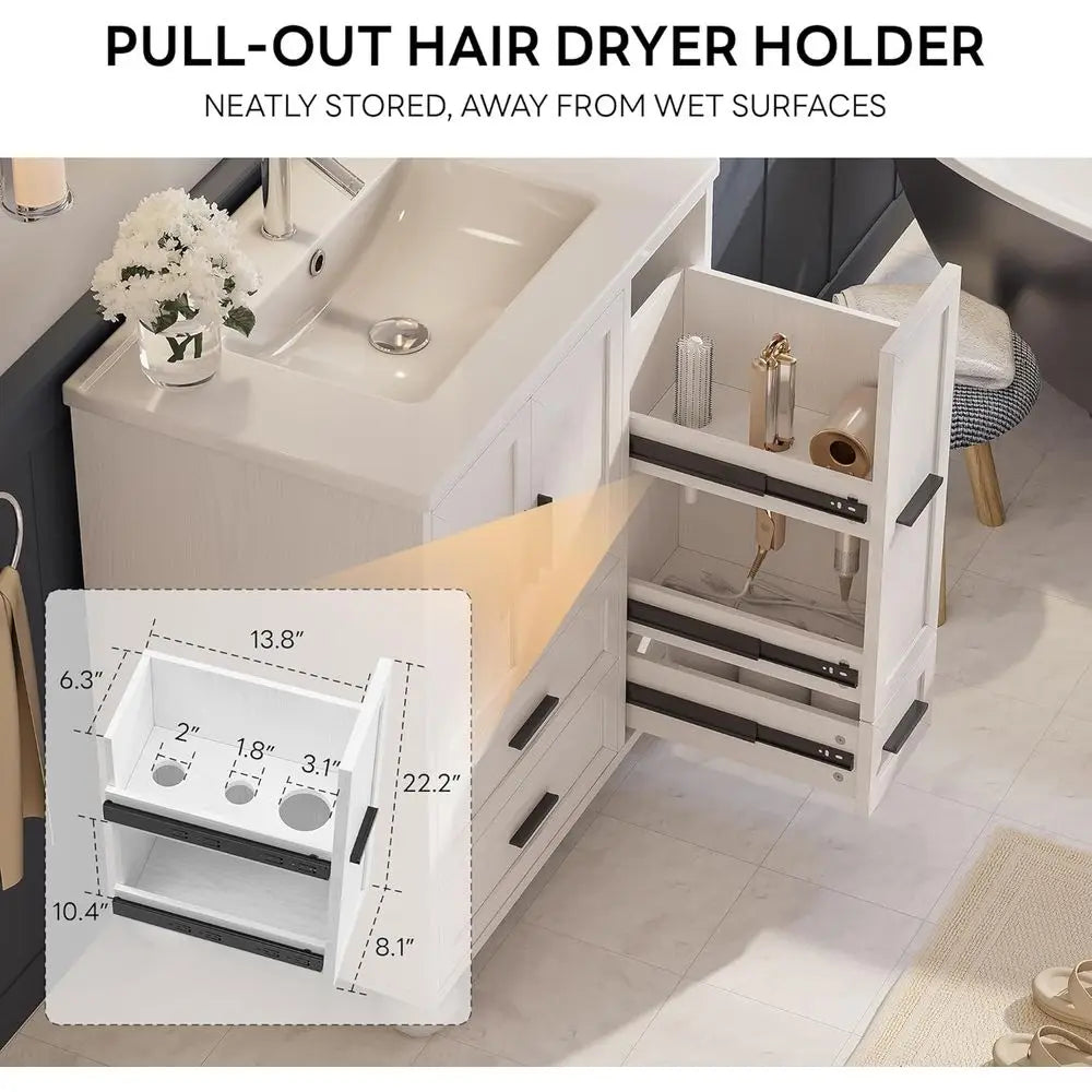 30" Bathroom Vanity with Sink