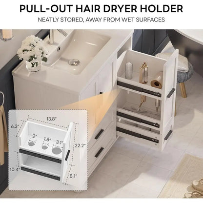 30" Bathroom Vanity with Sink