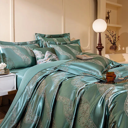 Satin Queen Bedding Set