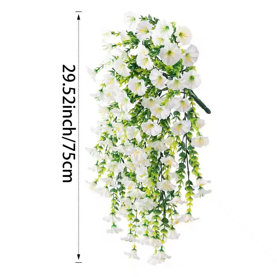 Artificial Morning Glory Hanging Flowers