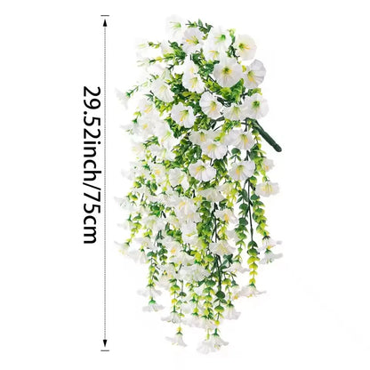 Artificial Morning Glory Hanging Flowers