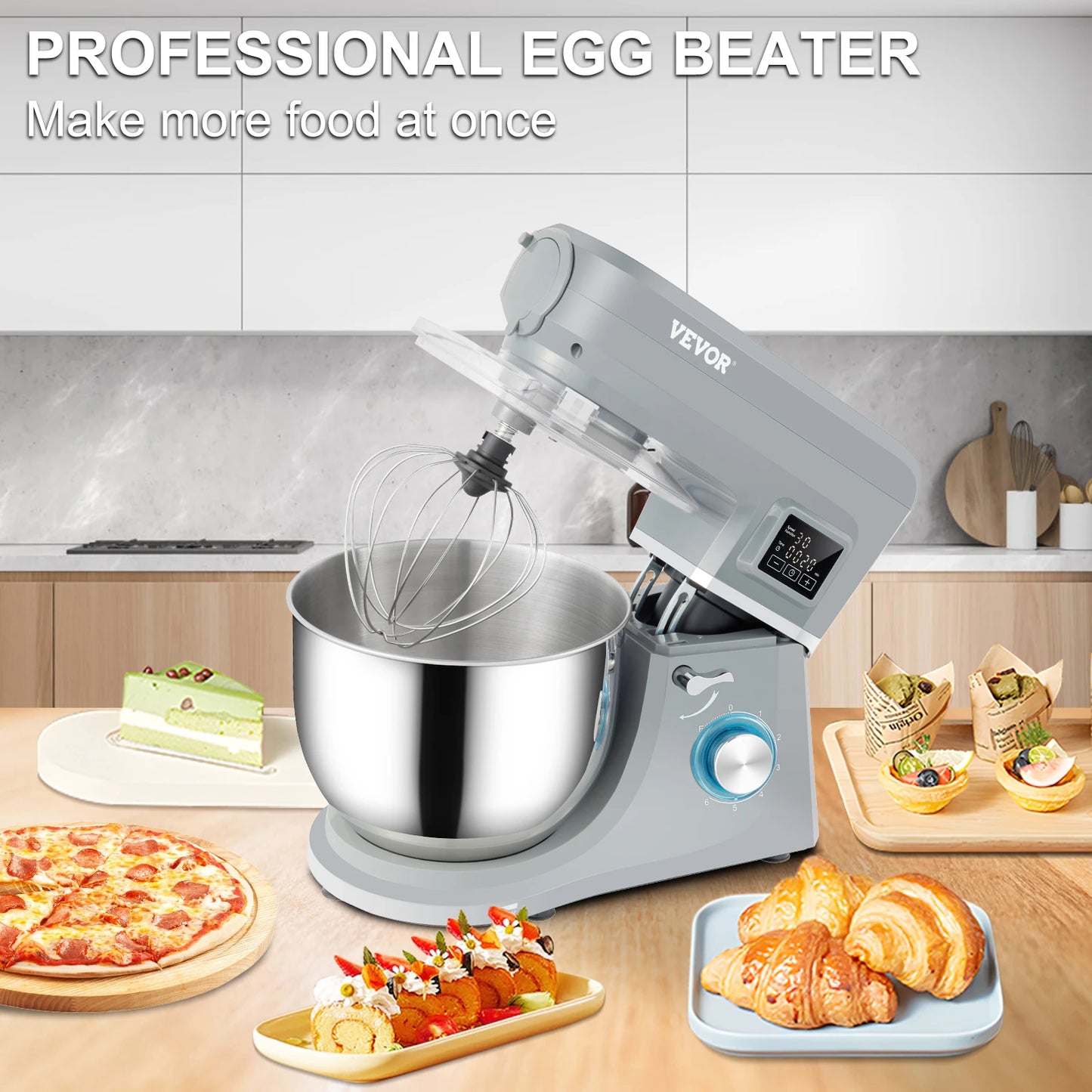 5 IN 1 Stand Multifunctional Electric Mixer
