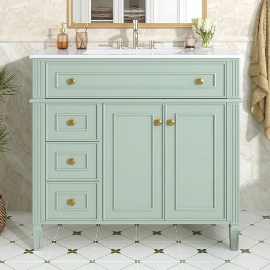 36" Bathroom Vanity with Sink