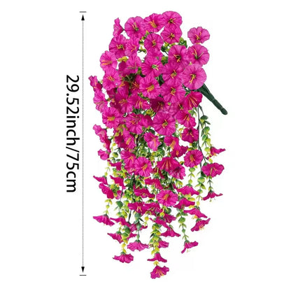 Artificial Morning Glory Hanging Flowers