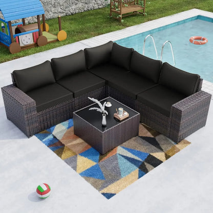 6PCS Outdoor Patio Furniture Set