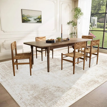 Area Rug, 9x12 Feet, Washable Non-Slip