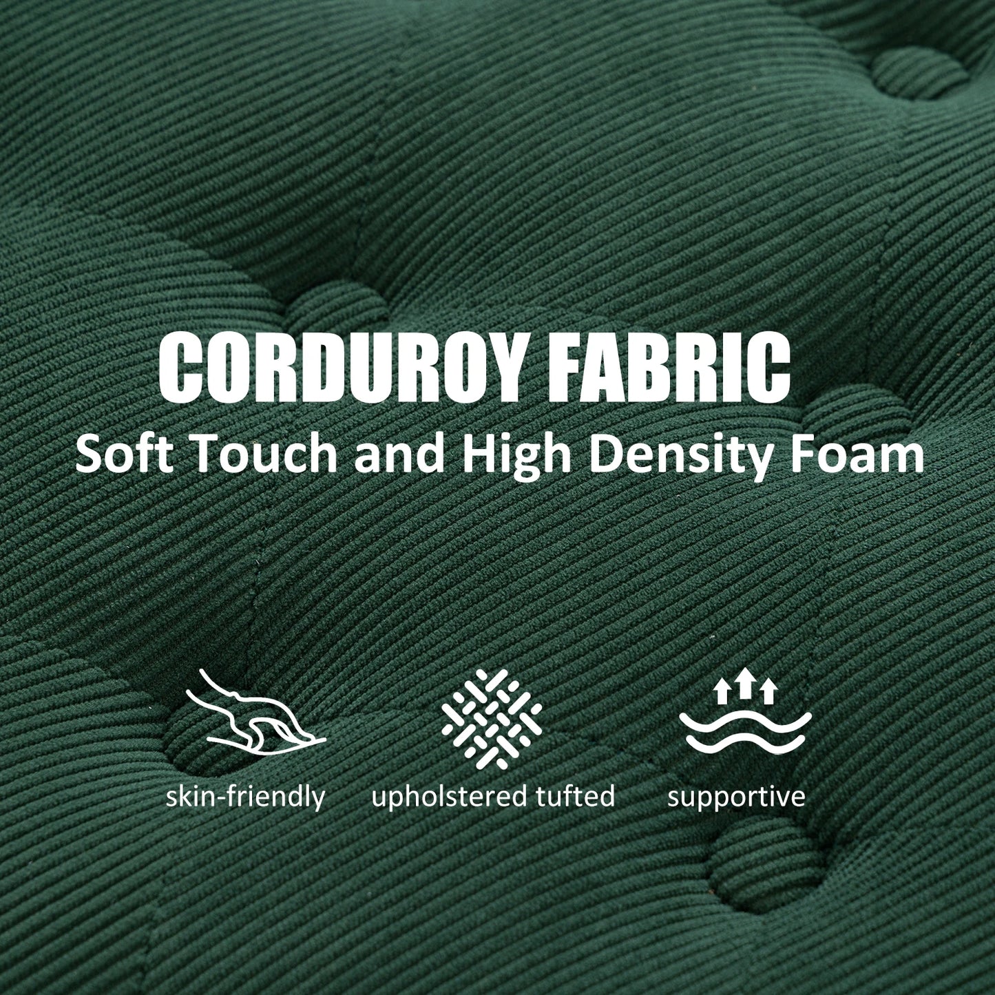 Upholstered End of Bed Storage Bench