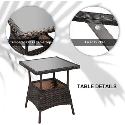 3 pcs Rocking Bistro Rocking Chairs