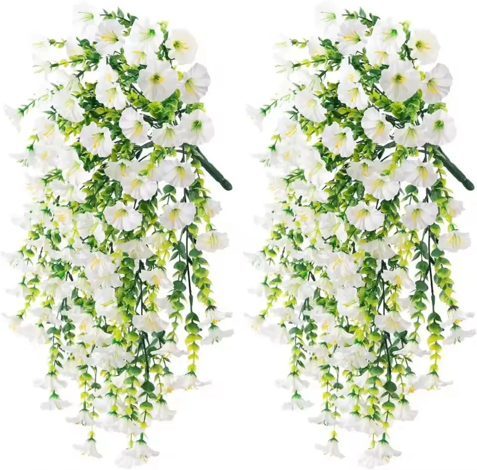 Artificial Morning Glory Hanging Flowers