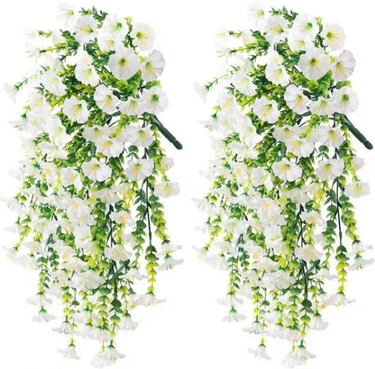 Artificial Morning Glory Hanging Flowers