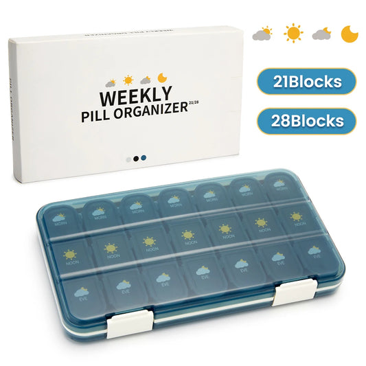 Large Capacity Pill Box