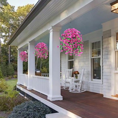 Artificial Morning Glory Hanging Flowers
