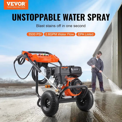 3500 PSI Gas Pressure Washer