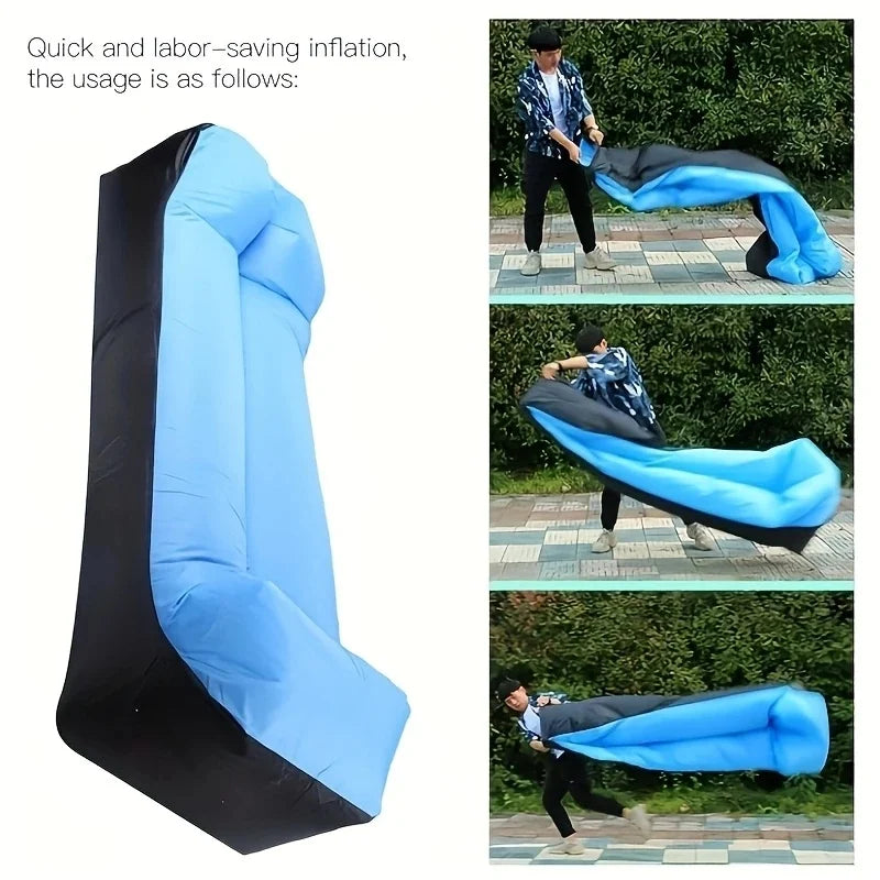 Inflatable Lounge Chair with Pillow