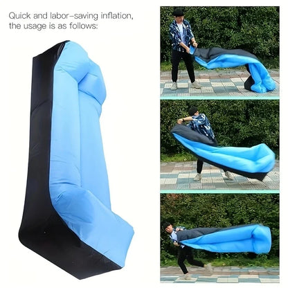 Inflatable Lounge Chair with Pillow