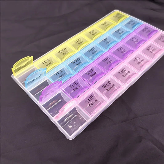 Pill Box Medicine Storage