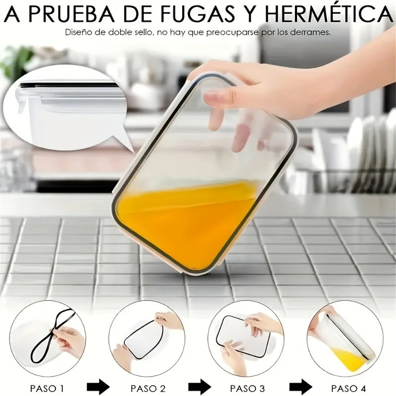 48Pcs BPA-Free Food Storage Set