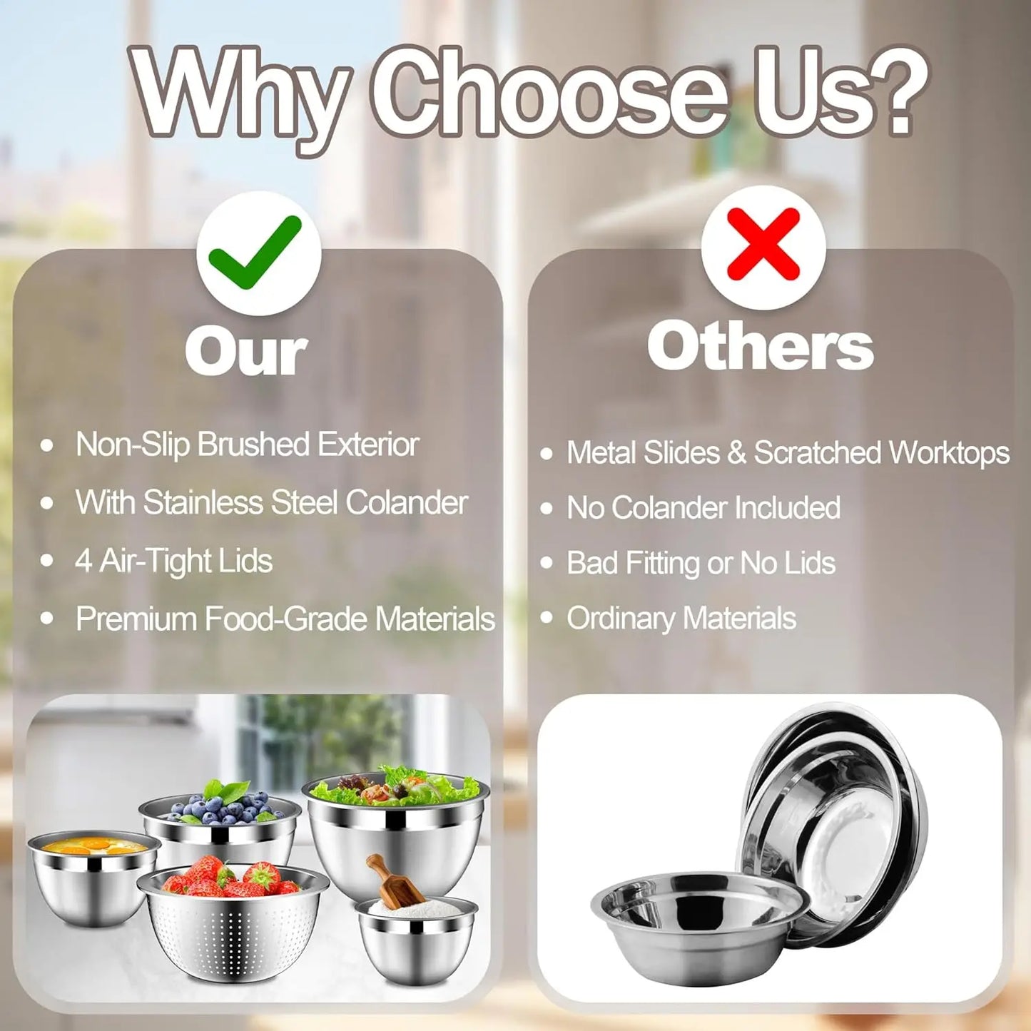 Stainless Steel Mixing Bowls
