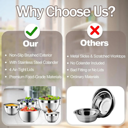 Stainless Steel Mixing Bowls