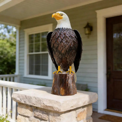 Eagle Yard Art Statue