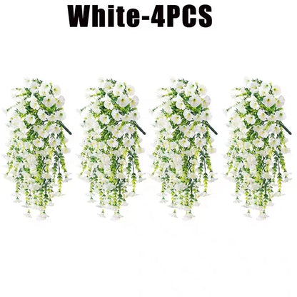 Artificial Morning Glory Hanging Flowers