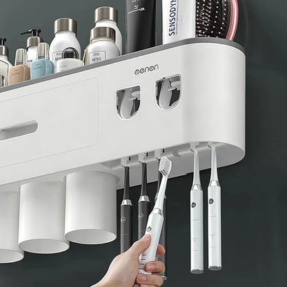 Toothbrush Holder / Toothpaste Dispenser