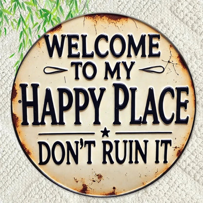 Welcome Signs 8x8 Inch