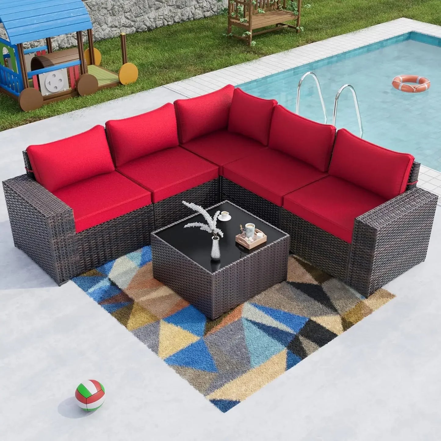 6PCS Outdoor Patio Furniture Set