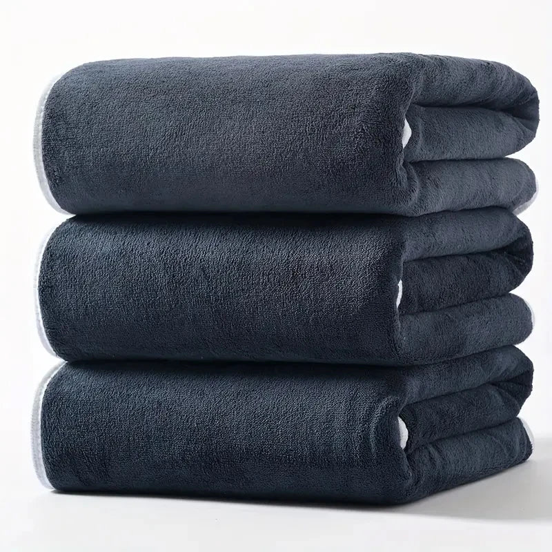 Large Bath Towels Set 3PCS