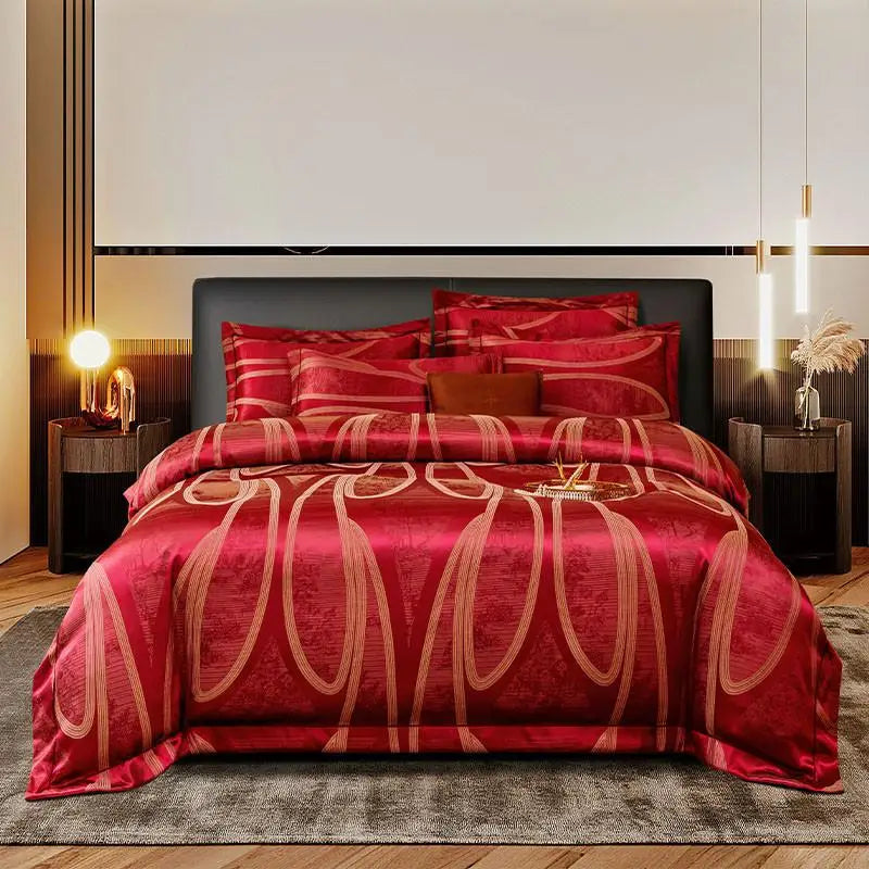 Satin Queen Bedding Set